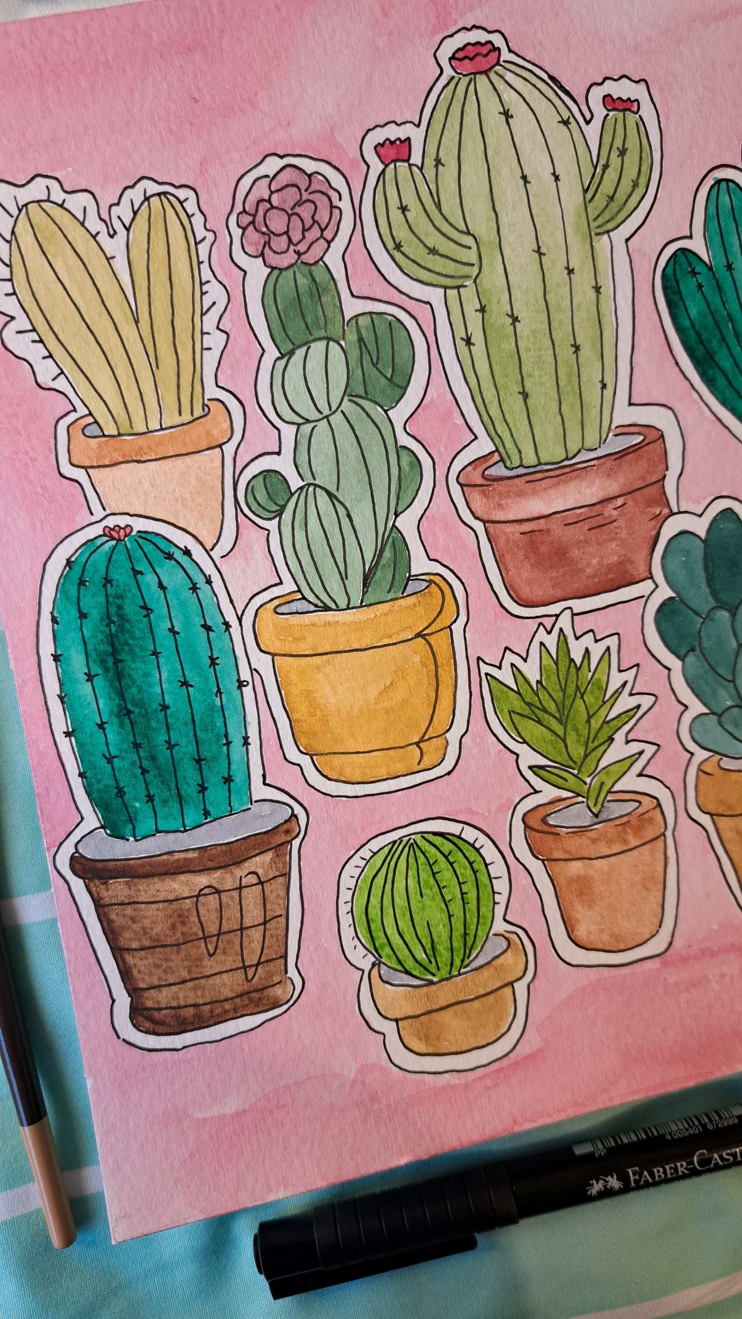 Cactus cartoon