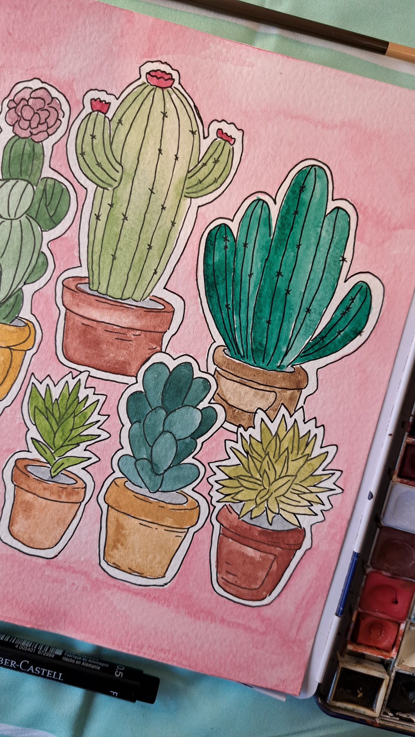 Cactus cartoon