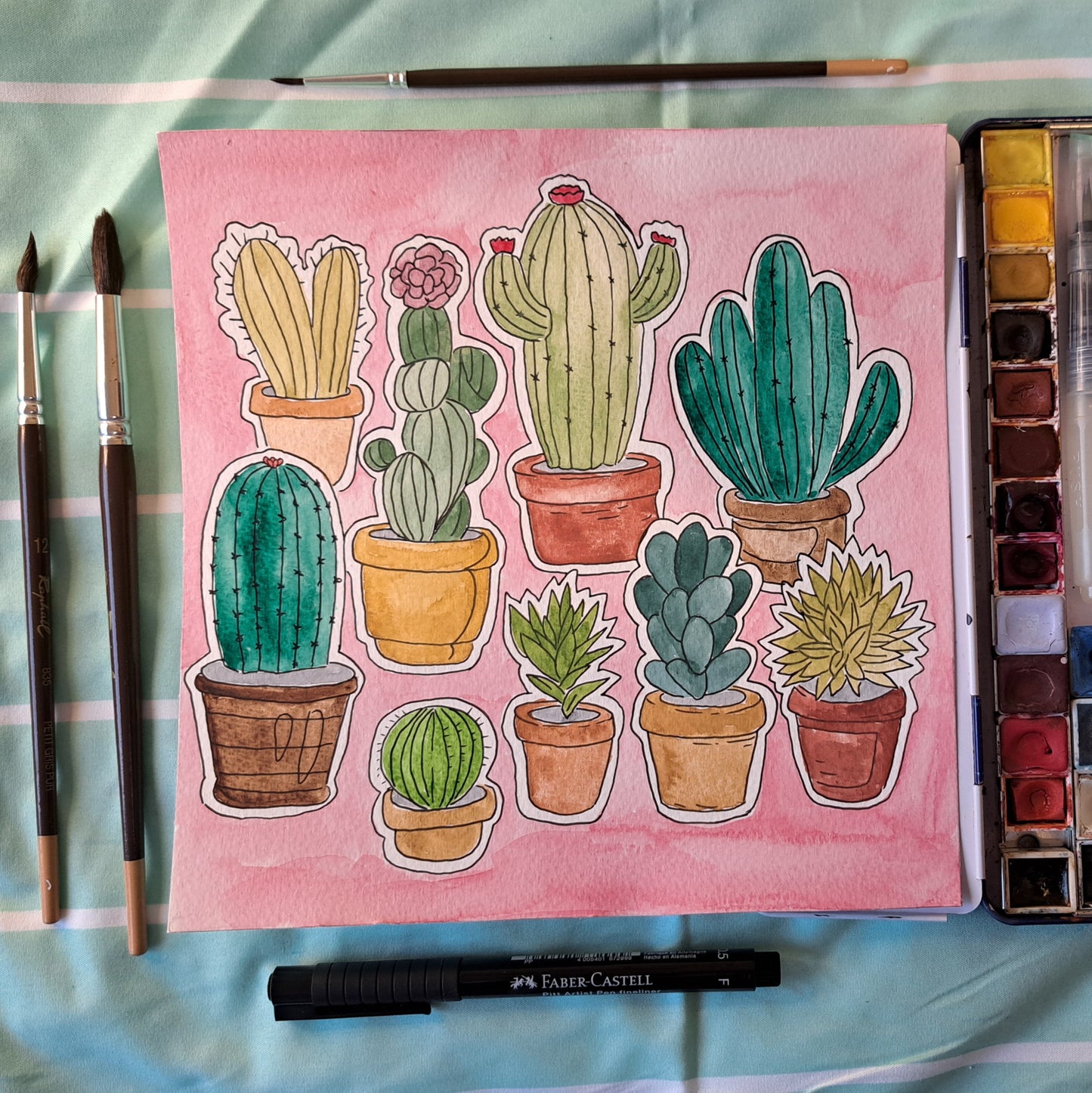 Cactus cartoon