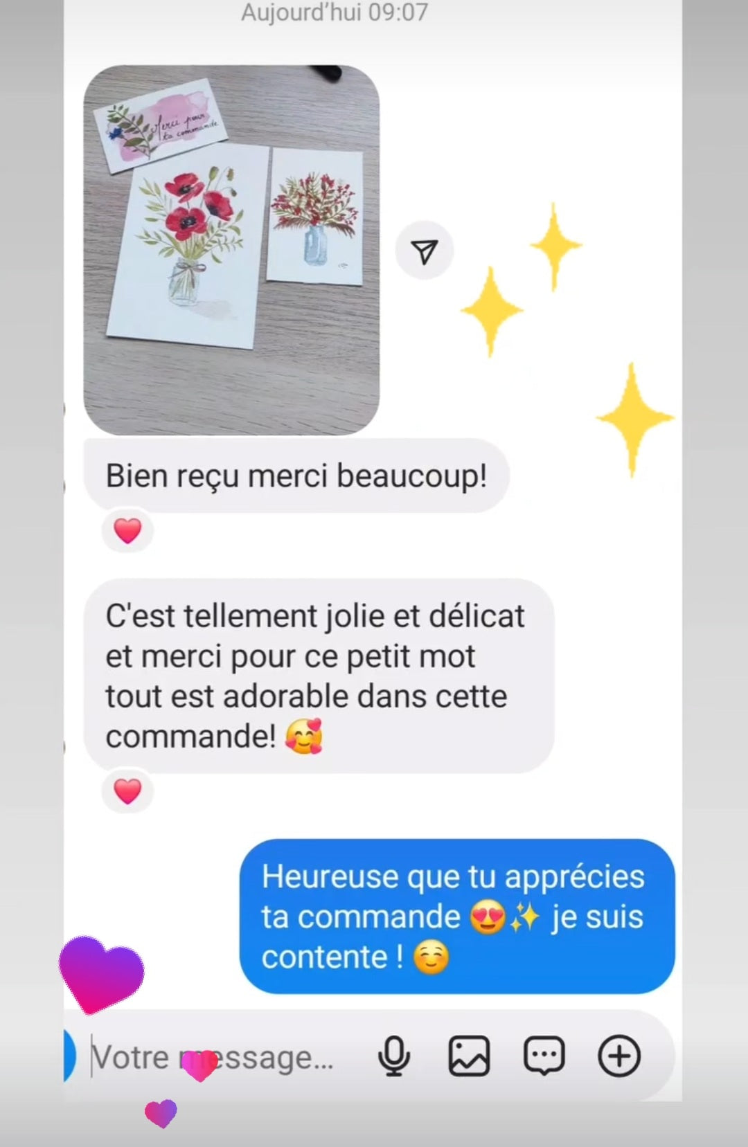 Vos messages