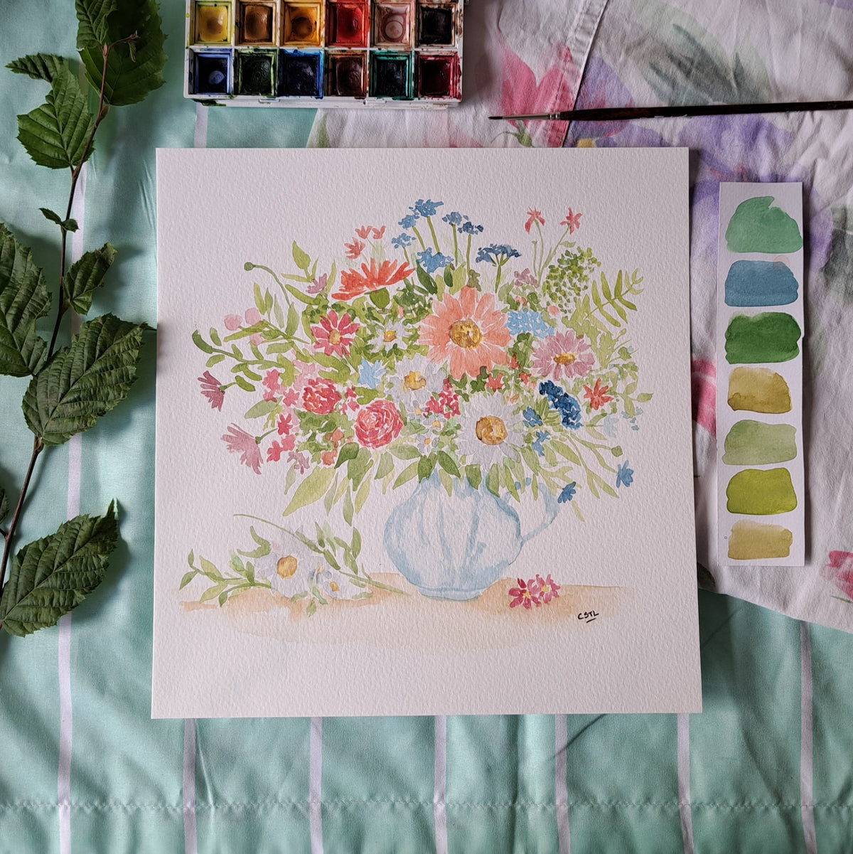 Bouquet pétales de lumière